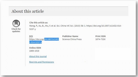 نحوه‌ی دانلود رايگان مقالات و کتب لاتين