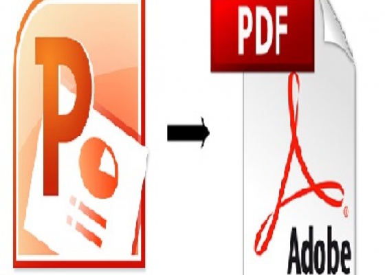 چگونه فایل پاورپوینت را به پی دی اف تبدیل کنیم؟